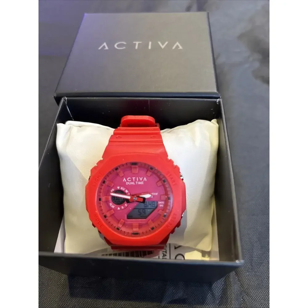 Activa Recon X Invicta Digital Unisex Watch 45.5mm Red (ACW423-011)